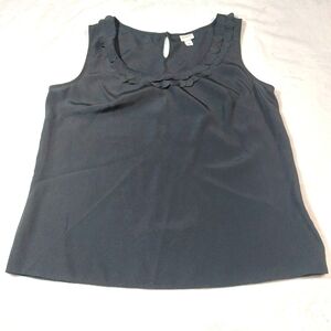 MERONA BLACK SLEEVELESS BLOUSE SIZE XL
